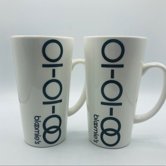 Bloomingdale’s Millennium Y2K Oversized Coffee Mugs Set 2 - Picture 8 of 8